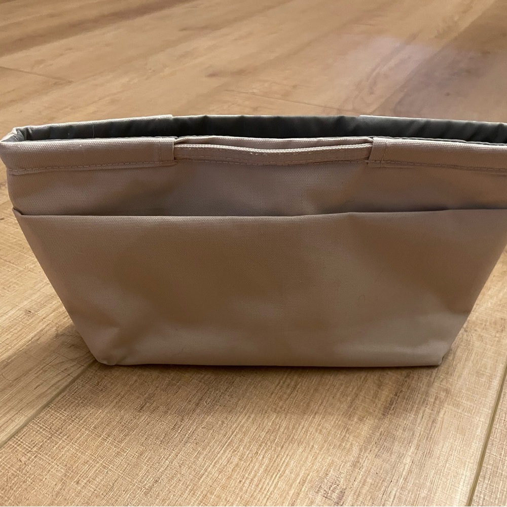 Beige/Light Pink Tote Bag Organizer
